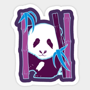 Panda Hiding Sticker